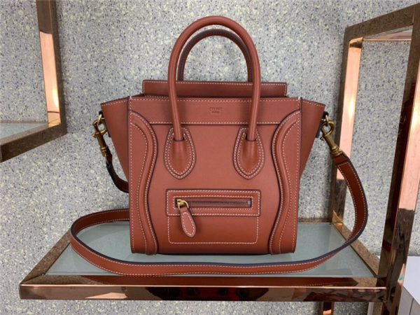 Replica Celine CELINE bag LUGGAGE MICRO luggage micro fake handbag