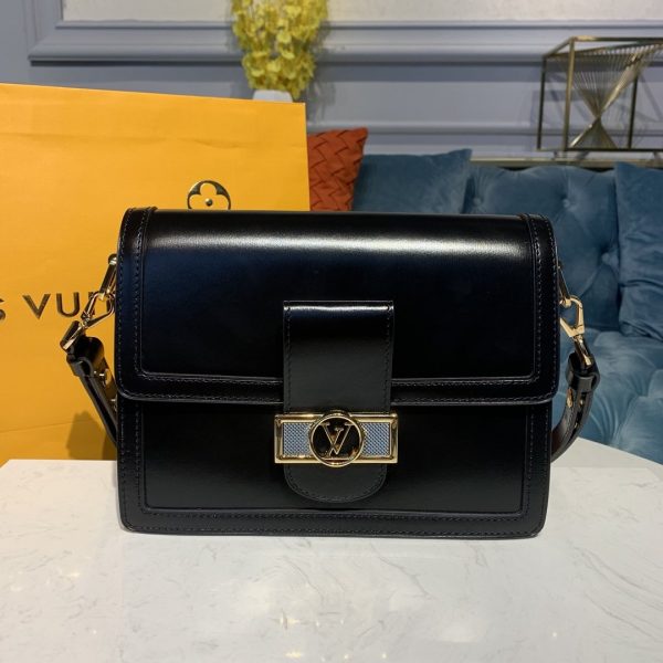Louis Vuitton Dauphine Bag Black