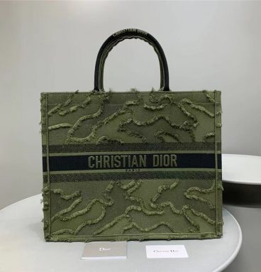 Dior Oblique Embroidered Dior Book Tote