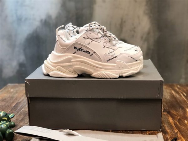 BALENCIAGA Triple S Sneakers White