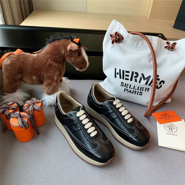 Hermes vintage sneakers Black
