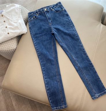Louis Vuitton LV blue jeans