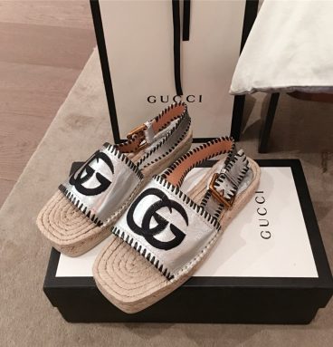 Gucci sandals Silver