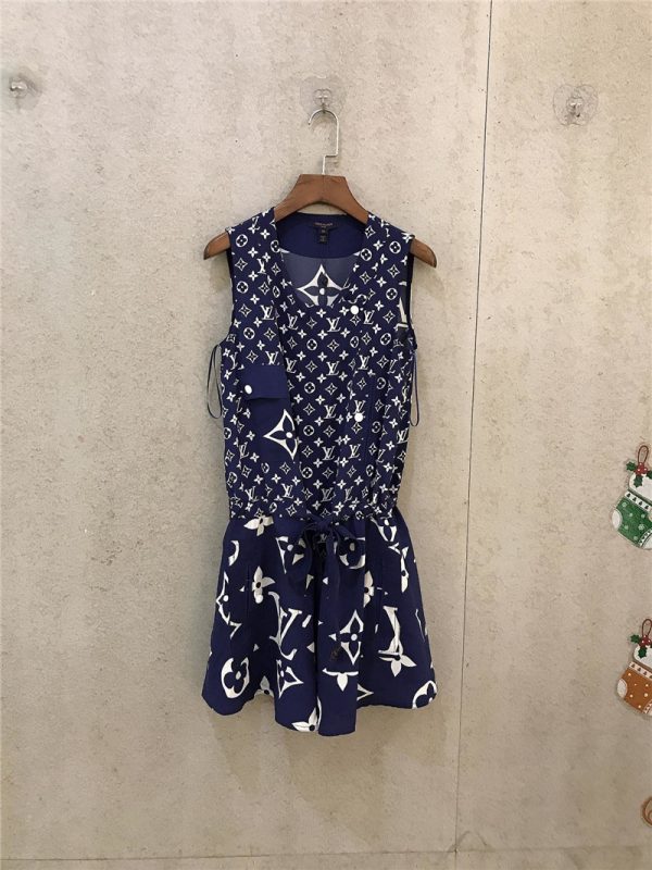 Louis Vuitton LV silk dress