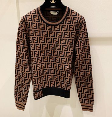 Fendi logo sweater women