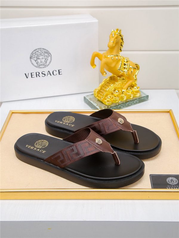 versace slippers mens