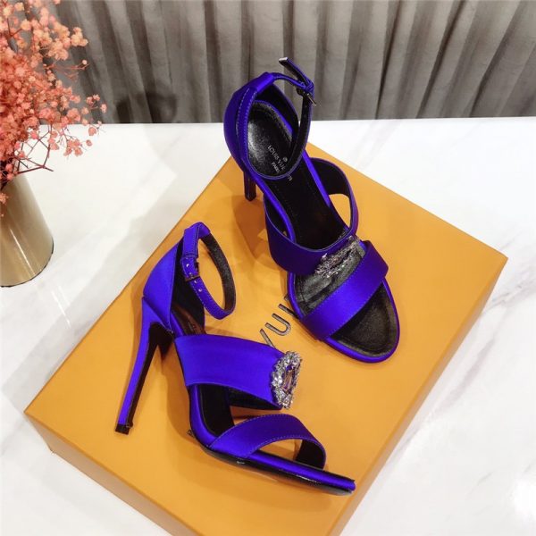 2020 LOUIS VUITTON LVheels sandals purple