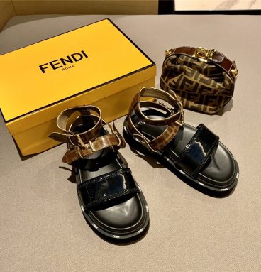FENDI Platform Sandals