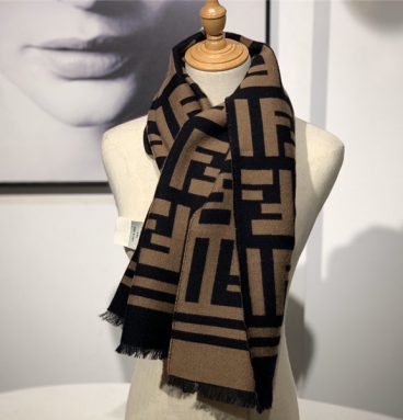 Fendi cashmere shawl