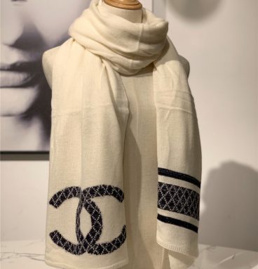 Chanel cashmere shawl