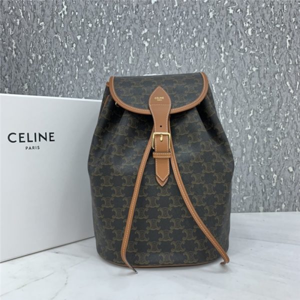 celine triomphe canvas backpack