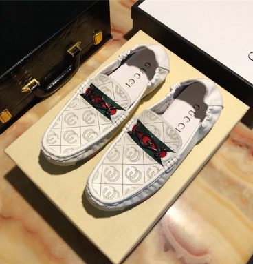 gucci mens casual shoes sneakers white