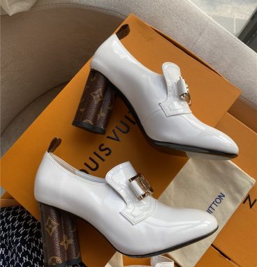 lv ankle boots replica shoes white