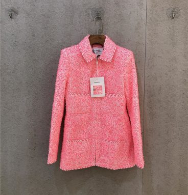 chanel jacket womens pink