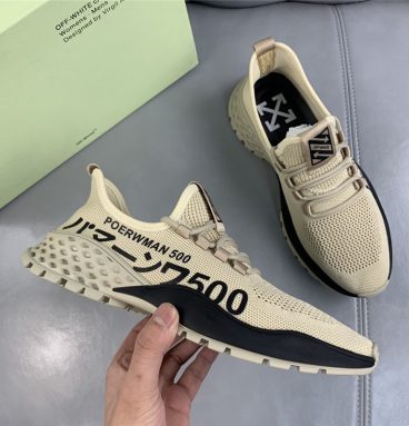 Off-White Leather Sneaker