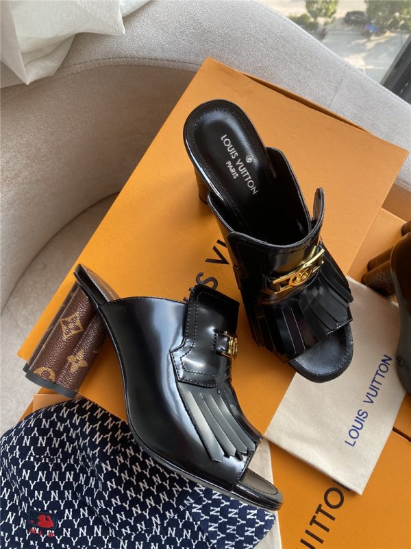 lv ankle boots replica shoes black