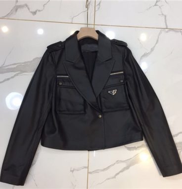 prada leather jackets womens replica clothing