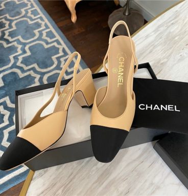 chanel slingback sandals replica shoes