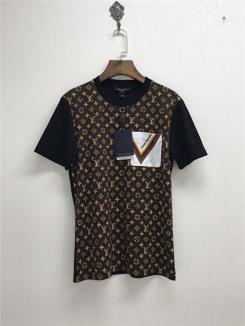 Louis Vuitton Damier Stripe Jacquard T-Shirt - LSVT48 - We Replica! - Best  Replica Website