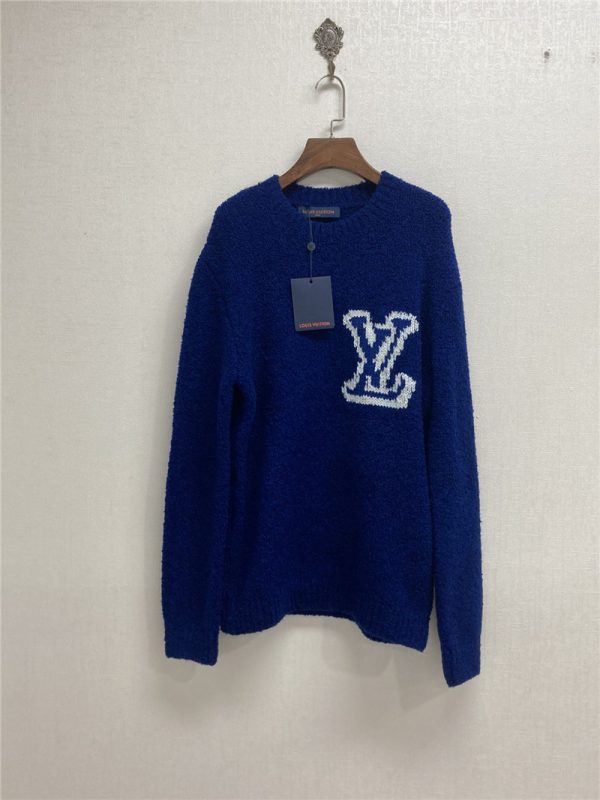 lv logo letter sweater replica clothing