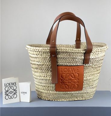 Loewe Straw Vegetable Basket replica bags