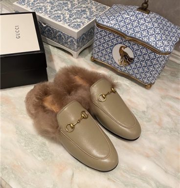 gucci furry slippers replica shoes