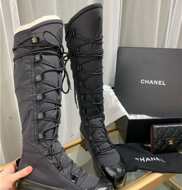 chanel long boots replica shoes