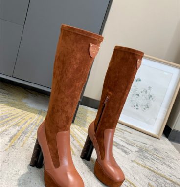 lv long boots replica shoes