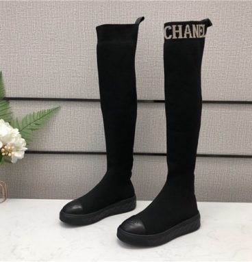 chanel sock boots replica shoes