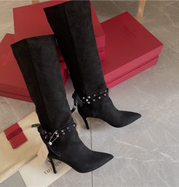 valentino long boots replica shoes
