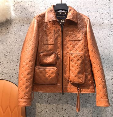 LV leather jacket