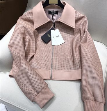 fendi leather jacket replica clothing