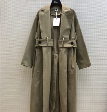 dior trench coat jacket