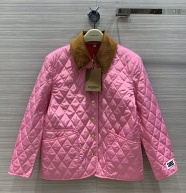 burbery pink coat