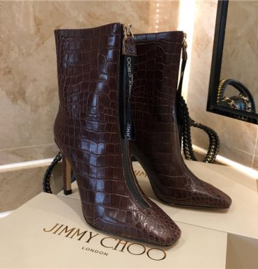 Jimmy Choo heel boots