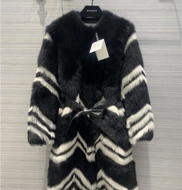 Givenchy fur coat