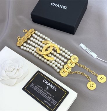 Chanel crystal bracelet