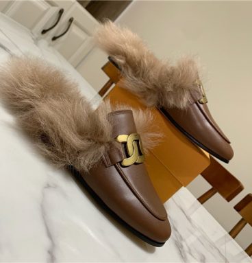 tod's wool slippers