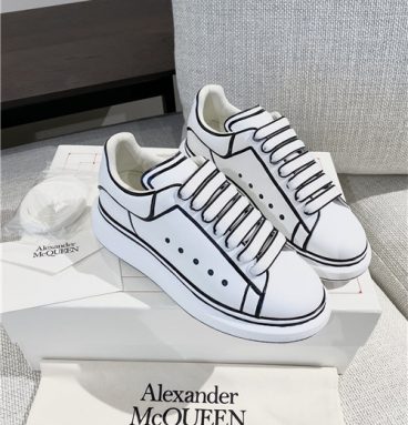 alexander mcqueen sneakers white