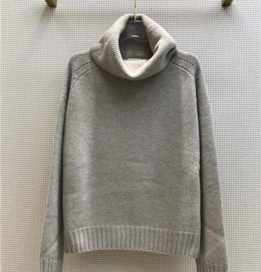 celine turtleneck cashmere sweater