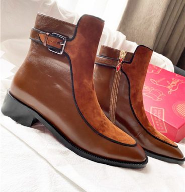 christian louboutin red bottoms boots