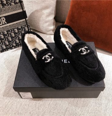 chanel wool ankle boots