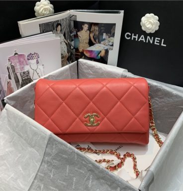 chanel flap chain bag pink