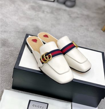 gucci GG buckle slippers