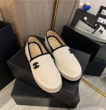 chanel woven shoes