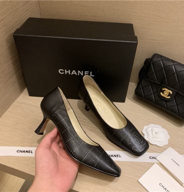 chanel high heels sandals
