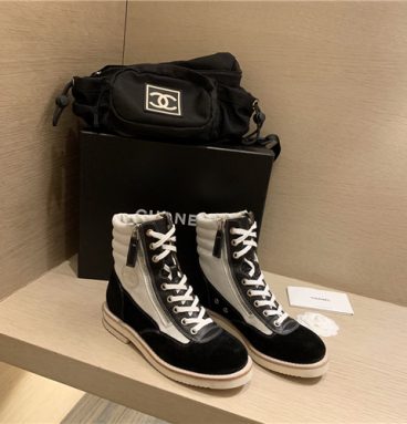 chanel high tops boots