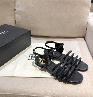 Chanel classic flat sandals