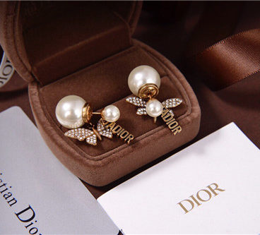 Dior bee earrings