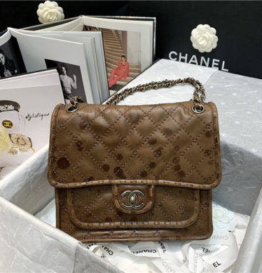 Chanel Vintage leather flap bag
